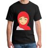 Bedrukt Arabische Dame T-shirt Mode Grappig Hoge Kwaliteit Bedrukking Casual 100% Katoen Heren T-shirt