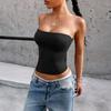 Moda Hot Girl Top a Tubo Versatile Top Donna Primavera Estate Sito Web Indipendente