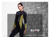 2019SCR Diving Suit Women's 3MM One-piece Snorkeling Surfing Thickened Thermal Swimsuit Long-sleeved Jellyfish