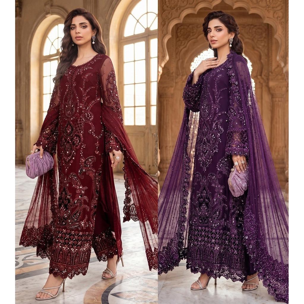 Abbigliamento da Matrimonio Bollywood Tuta Pakistana Designer Indiano Abbigliamento da Festa Salwar Kameez