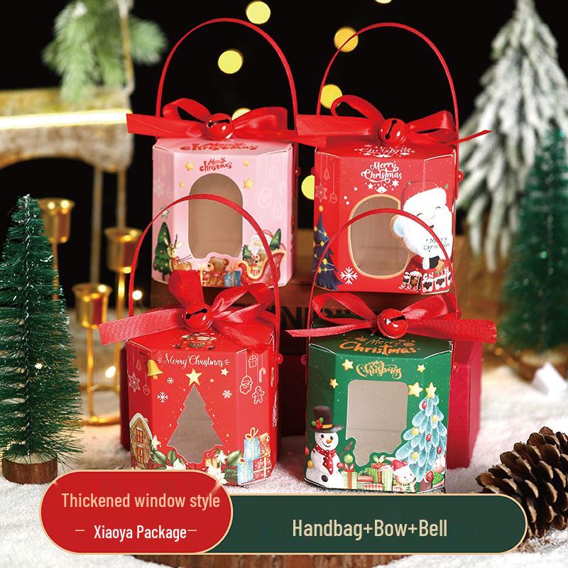 2024 Christmas Eve Children's Candy Gift Box and Decor Bag
