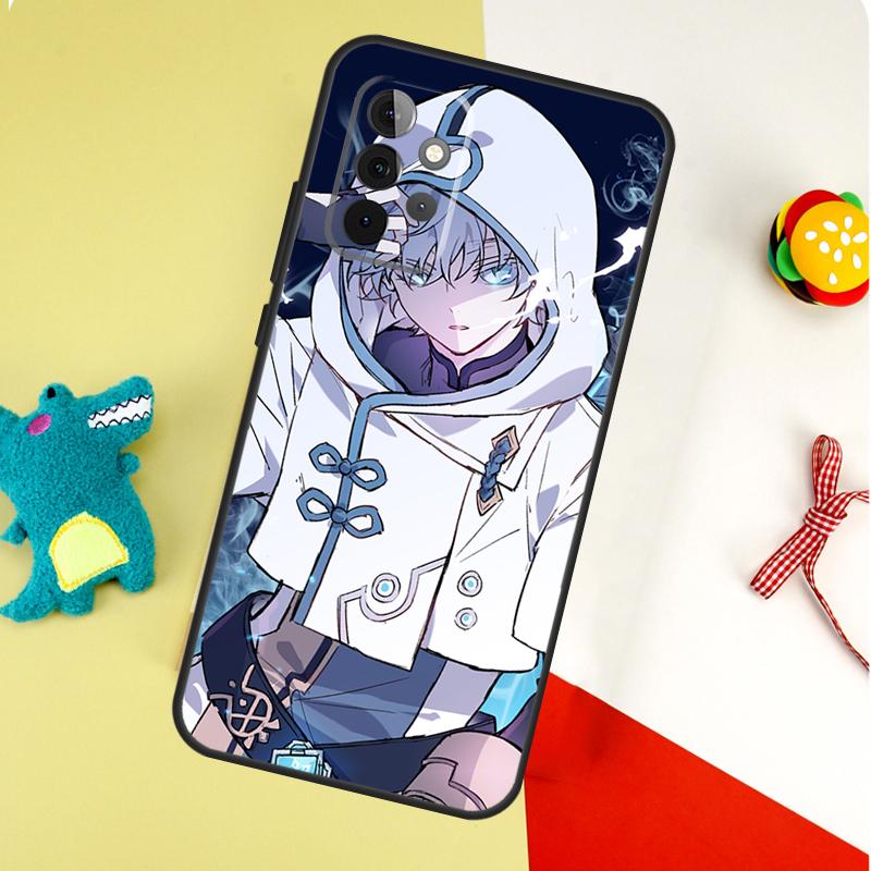 Chongyun Genshin Impact For Samsung Galaxy A05 A06 A16 A54 A34 A14 A55 A35 A15 A53 A33 A13 A22 A32 A52 Phone Case