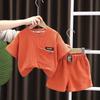 Cotton Soft Baby Boys' and Girls' Clothing Sets Casual Fashion Kids Short Sleevesuits Summer Wear
