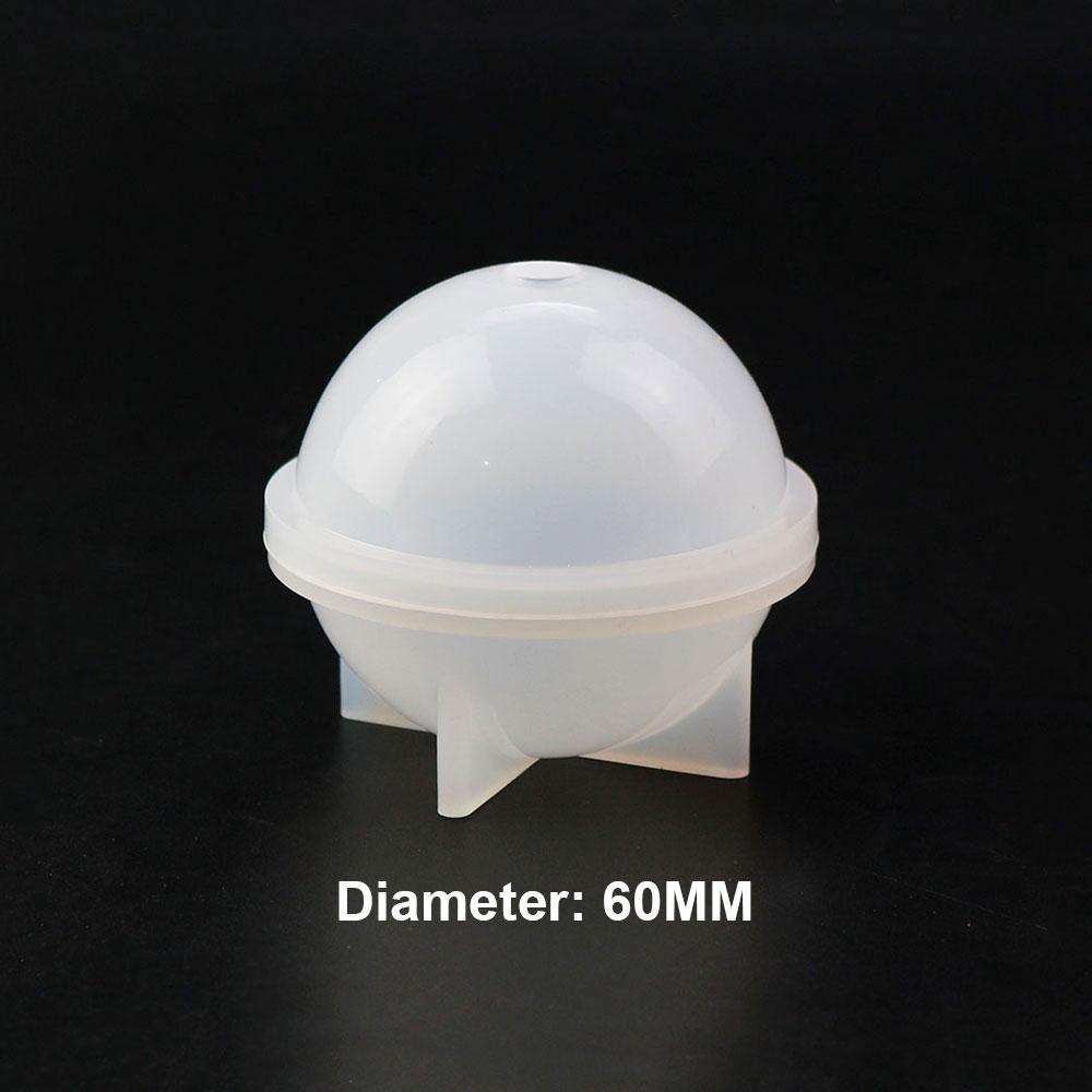 For Fun 3D Sphere Semicylinder Pyramid Silicone Mold Specimen Jewelry Night Light Lamp Home Decoration DIY Crystal Resin Molds