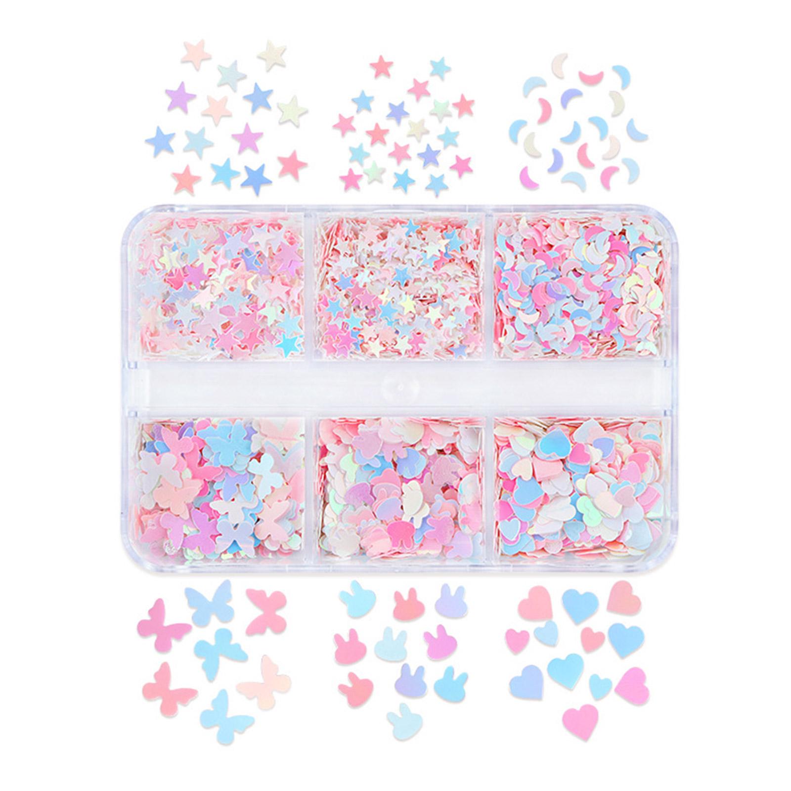 

Бабочка DIY очаровательные блестящие хлопья маникюрные украшения блестящие блестки сверкающие блестки смесь ногтей блестящая смесь для девочек