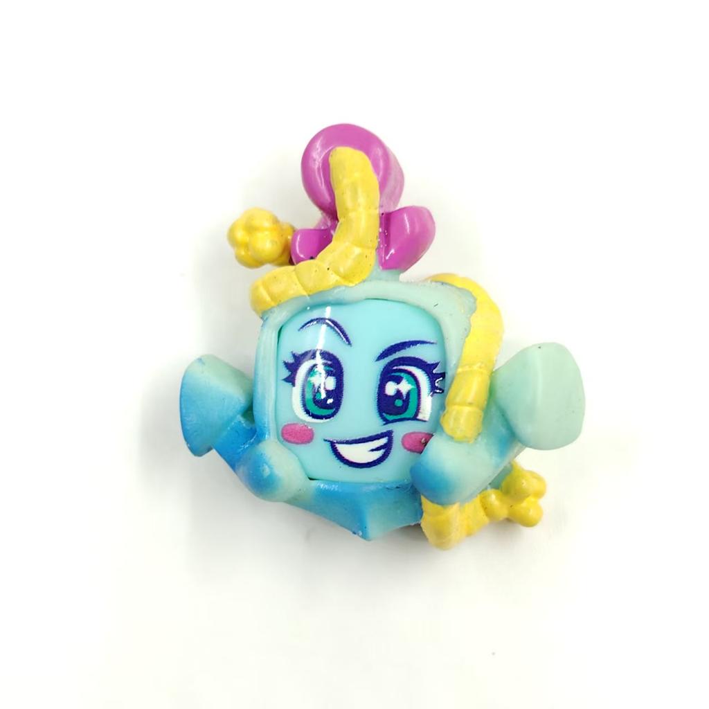 1pcs Original Moji Pops Collection Toys Adventure Series 1-3 Swap Faced Solf Mini Figures Kawai Toy For Girls Christmas Gift