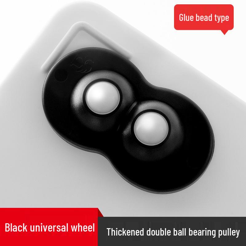 Roulettes d'ameublement pivotantes silencieuses: Roulettes adhésives universelles pour un déplacement facile