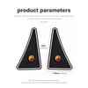 2pcs Car Door Corner Anti-Collision Protector Bumper Sticker For Abarth Freemont Strada 500x Grande Punto Ducato Stilo Palio