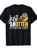 Pc Funny Otter In Birthday Wedding Ring TShirt Just Another Otter School Day Saying Unisexs Casual Everyday Tee Soft Breat