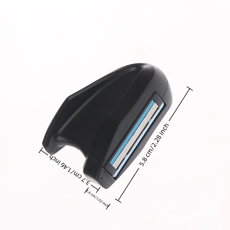 Mini Portable Multi Function Manual Hair Cutting Special Manual Shaving With 3 Disposables Razor Blades For Shaving Head