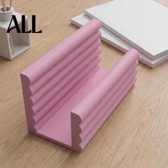 Компактный дисплей для украшений 3D-печатная подставка Мини-фигурки, Волнистый многоуровневый органайзер и Коллекционные предметы, Устойчивые Изысканные фигурки Настольная полка Экшн