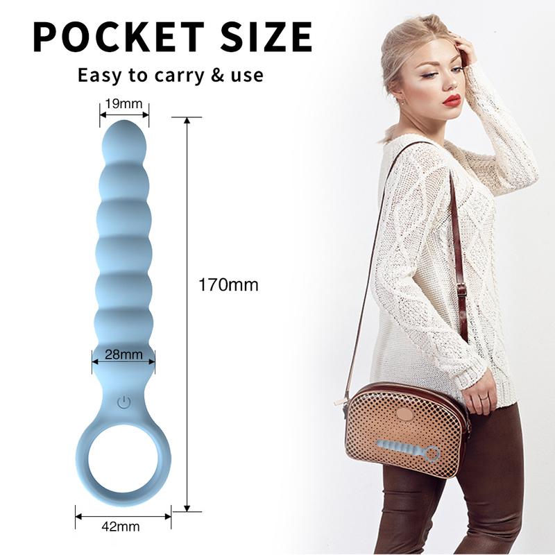 10 Speed Anal Vibrator Anal Beads Prostate Massage Butt Plug Gspot Stimulator USB Charge Vibrators Adult Sex Toys For Men Women