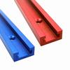 Aluminiumlegierung T-Nutchiene, Holzbearbeitungs-Schienenführung, 19x9.5mm T-Nut T-Nuten Gehrungsschienen-Vorrichtung T-Schrauben-Befestigungsschlitz Tischsäge DIY Werkzeuge