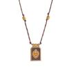 Fashion, Simple and Colorful Love Tarot Card Pendant Necklace for Women In Europe and America