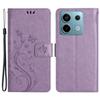 For Xiaomi Redmi Note 13 5G Case Butterfly Pattern PU Leather Wallet Phone Cover