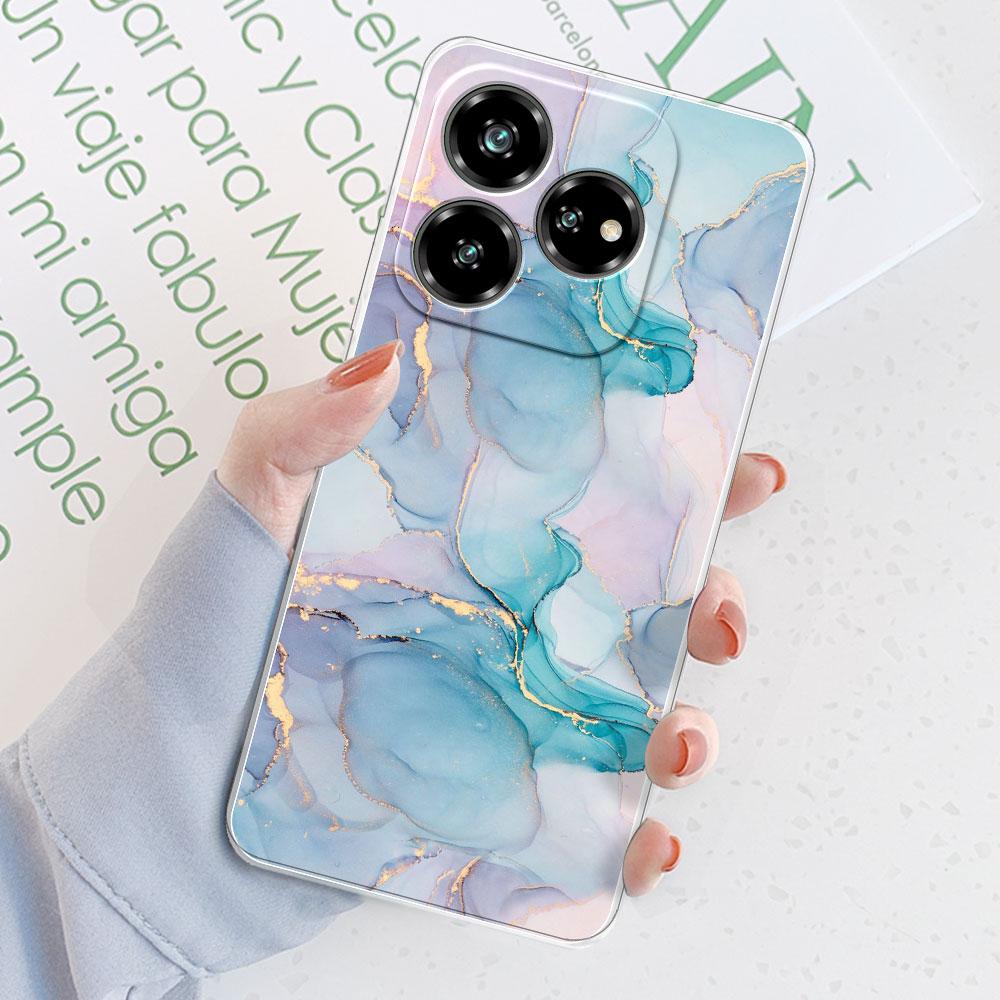 For ZTE Axon 60 4G Case Back Cover For ZTE Blade V60 4G Funda Shockproof Clear Soft Silicone Phone Case for ZTE Blade V40S Coque