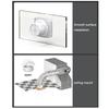 Bathroom Exhaust Fan 4 Inch Outlet Waterproof Air Window Wall Replaceable Improvement Vent Extractor Office