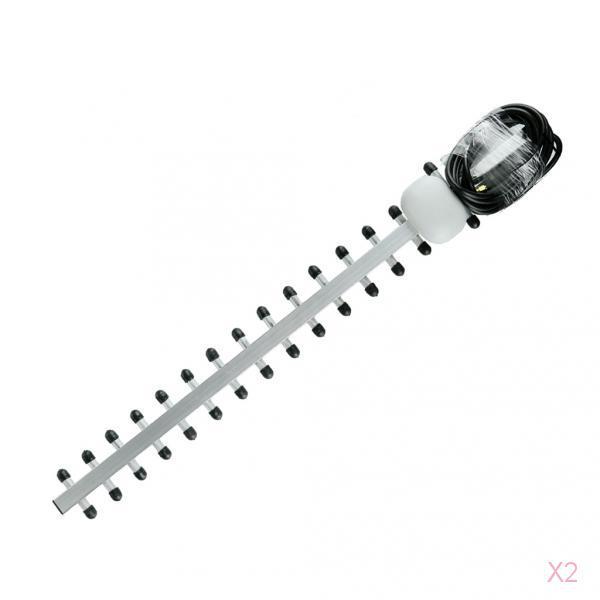 2pcs 4G LTE Antenna Outdoor SMA Directional Signal Strength Booster