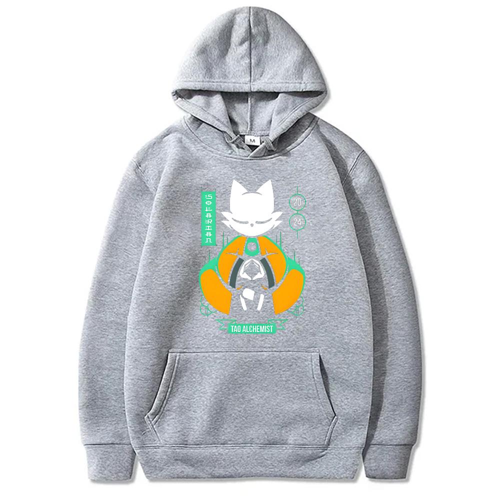 Nine Sols Hoodies Yi "Tao Alchemist" Character Sweatshirts Hot Game Cartoon Print Clothes High Street Casual Pullovers
