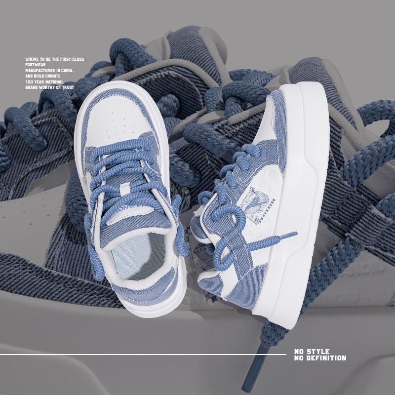 Fashion Women Pink Platform Skateboard Shoes Fashion Lace-up Comfortable Vulcanized Shoes Women Casual Sneakers Pu Leather Jogging Shoes