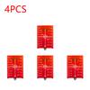 1-5Pcs Vertical/Horizontal Laser Level Target Card Red/Green Line Spot Enhancement Magnetic Inch/cm Leveling Board Tool Part