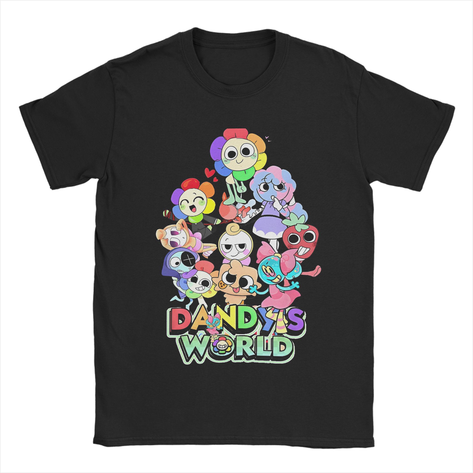 

Вуличний одяг Dandys World Cosmo Мультяшні футболки Чоловічі з круглим вирізом з коротким рукавом Одяг Бавовняні Літні ТопиТопи S