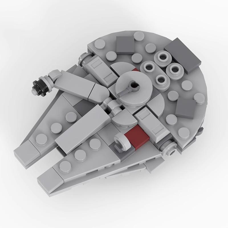 Building Block Is Compatible With 36420 Mini Millennium Falcon, Set Of Small Planet Series Spaceship Assembly Toys