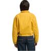 Timberland American Vintage Solid Color Polo Collar Casual Loose Short Jacket Women Jacket Milk-Tea A5ZTF-EFM
