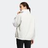 adidas Sportswear Metrevboa Reversible Sherpa Jacket Women White Pink HM7111