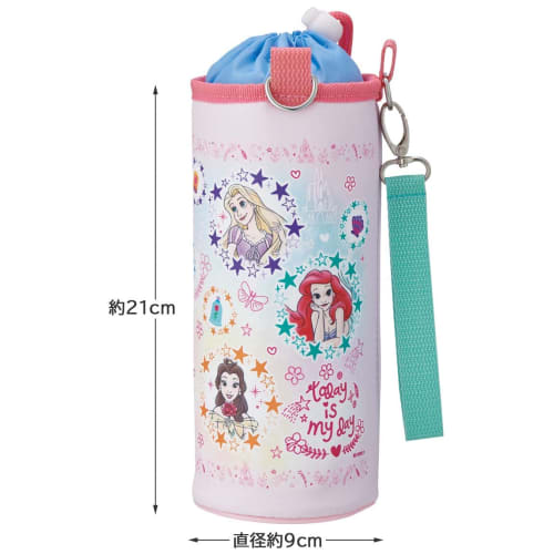 Skater Water Bottle Cover, Water Bottle Case, Bottle Case, Plastic Bottle Cover, Disney Princess, 23, Multi-Size, PVPF7-A