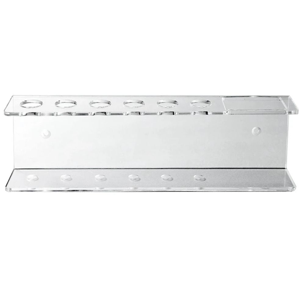Acrylic Marker Pens Holder 6 Slot Eraser Storage Rack Whiteboard Marker and Eraser Holder  Home
