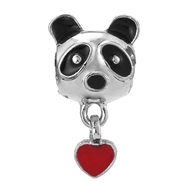 4pcs /Lot 2022 Sterling Silver Color Beads 41 Styles Sparkling Charm Fit Original Brand Bracelets For Women Jewelry Making Gift