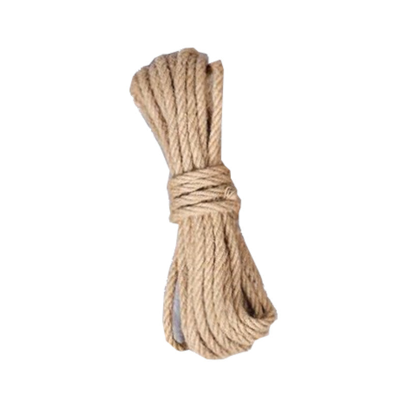 4Mm 12Mm Natural Burlap Jute Twine Retro Rope String Handmde Craft Wedding Home Decoration Cords Rope & Suspension
