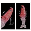 1 Pcs 9cm/17g Freshwater Sea Fishing Soft Bait Route Sub Baits Route Sub Soft Baits Multi Section Fish Bait Biomimetic Bait