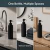 350ml Capacity Soap Dispenser Black Liquid Soap Dispenser Practical Hand Soap Dispenser  Home Hotel