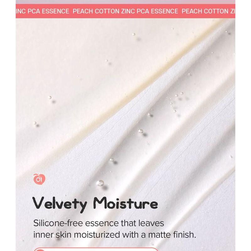 SKINFOOD - Peach Cotton Zinc PCA Essence 50ml