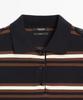 Masimodutti 100% Cotton Striped Knit Polo