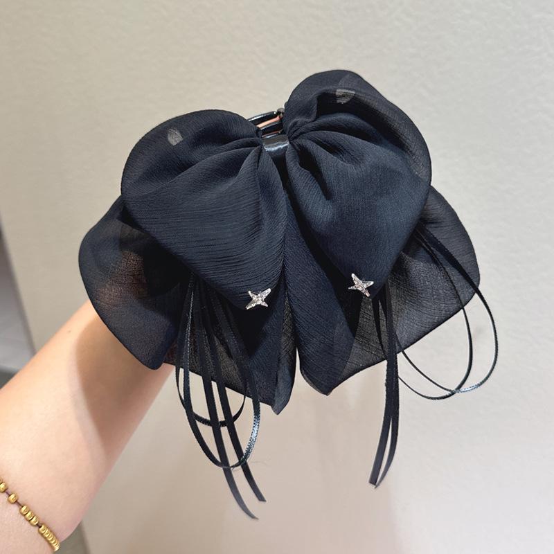 2024 Audrey Hepburn Elegant Luxury Hairpin: Versatile Shark Clip Headdress