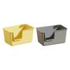 Open Top Cats Litter Box Easy To Cleaning Deep Loo Splashproof Cat Litter Tray Pet Litter Pan for Small Animals Kitten Hamsters