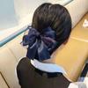 Bow Korean Bun Snood Cloth Hairgrips Cover Net Headwear Bowknot Hair Bun  Hotel