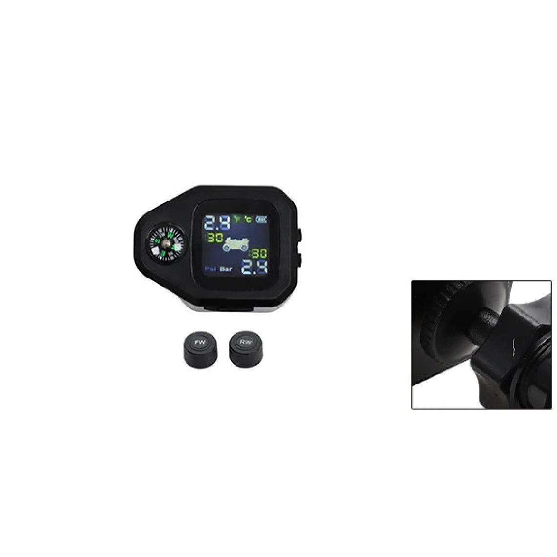 Motoforti Tire Pressure Monitoring System Kit Tire Pressure Sensor Kit 1Set 433/315MHz