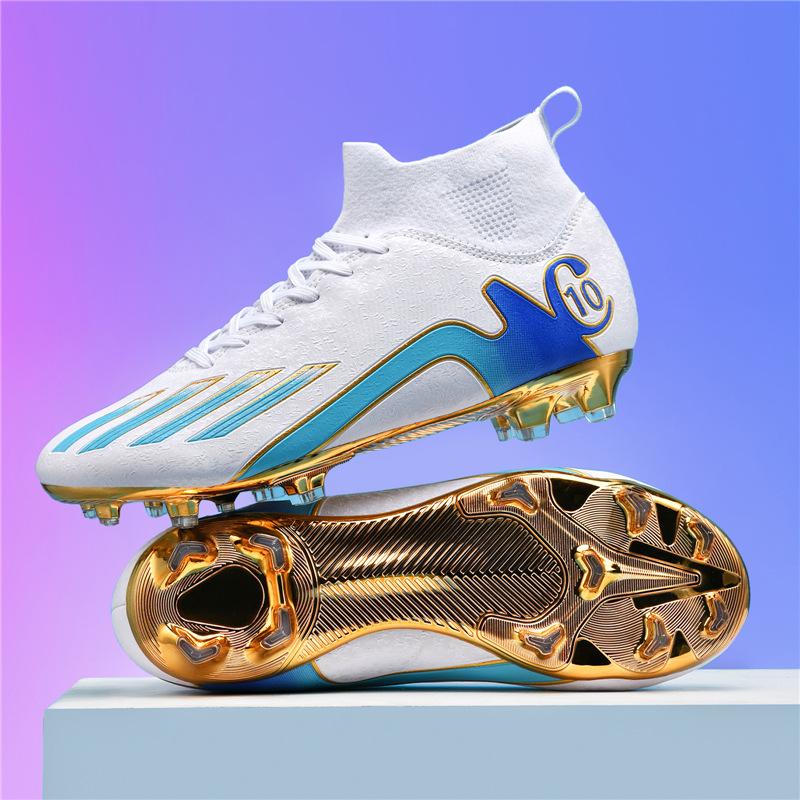 Fotbalové kopačky pozlacené Pánské špunty Děti ze střední školy Studenti základních a středních škol Dospělá soutěž AG dlouhé špunty sportovní obuv