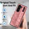 Für Samsung Galaxy Z Fold6 5G Hülle Armband Leder+PC Abdeckung mit Stifthalter