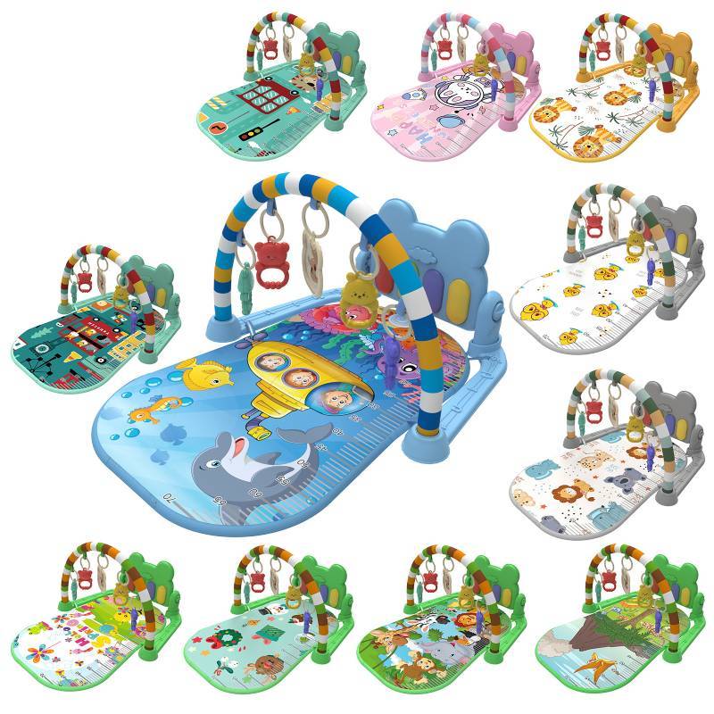 Baby Sensory Musical Play Gym With Foot Tap Piano Baby Toys
