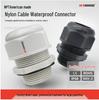 NPT US Thread Nylon Waterproof Cable Gland Connector