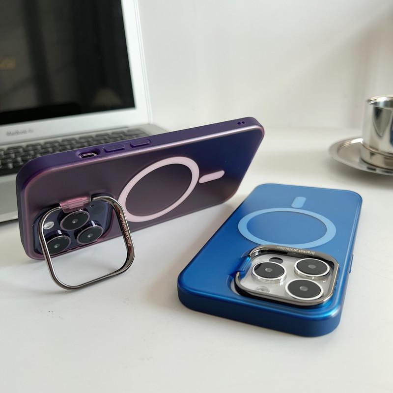 The IPhone 15proMax Phone Case Comes with An Invisible Stand, The IPhone14 Magnetic Case and 13 Creative Protective Cover