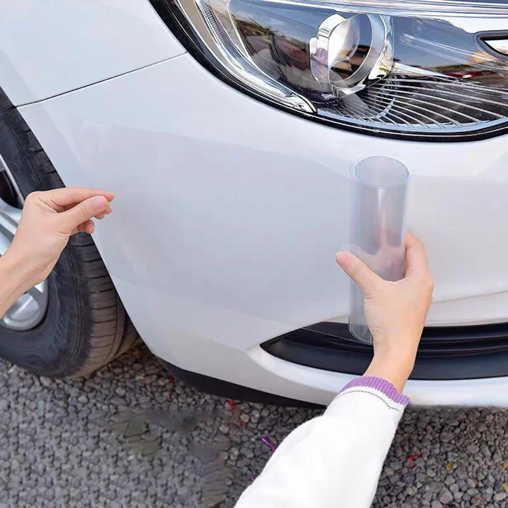 20/30/40/50*300cm Clear Transparent Protective Film Car Door Edge Bumper Protector Auto Paint Anti Scratch Sticker Accessories