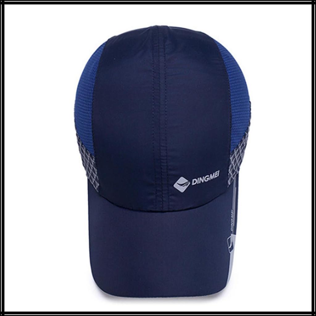 Baseball CA772 [White Fang] Hat, Cap, Mesh, Logo, Brim, Cap, Stylish, Fashionable, Cool, Men's (White)