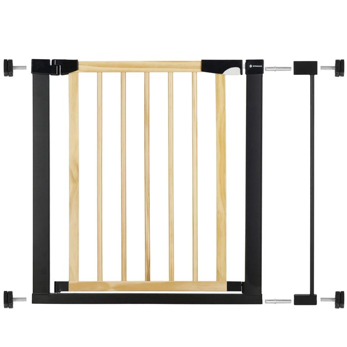Springos® Barrière de Sécurité Bébé - Escaliers, Portes 75-89 cm