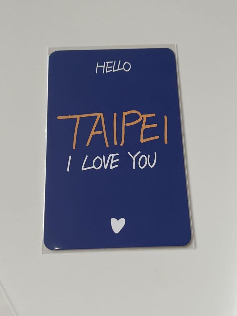 [USED] Treasure Jungwoo Taipei Trading Card